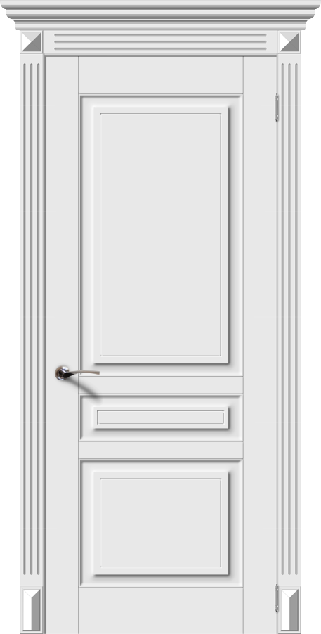 Межкомнатная дверь Легенда Версаль-Н Белый глухое ост