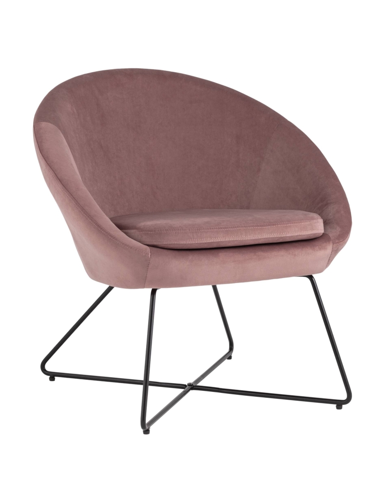 Кресло Колумбия пыльно-розовое SG2557