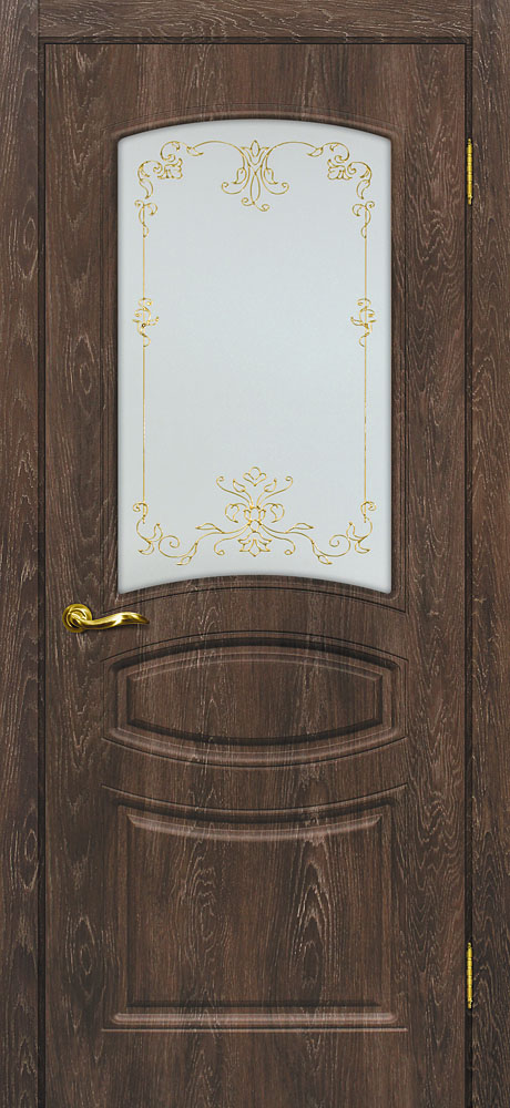 Межкомнатная дверь Сиена-5 Дуб корица