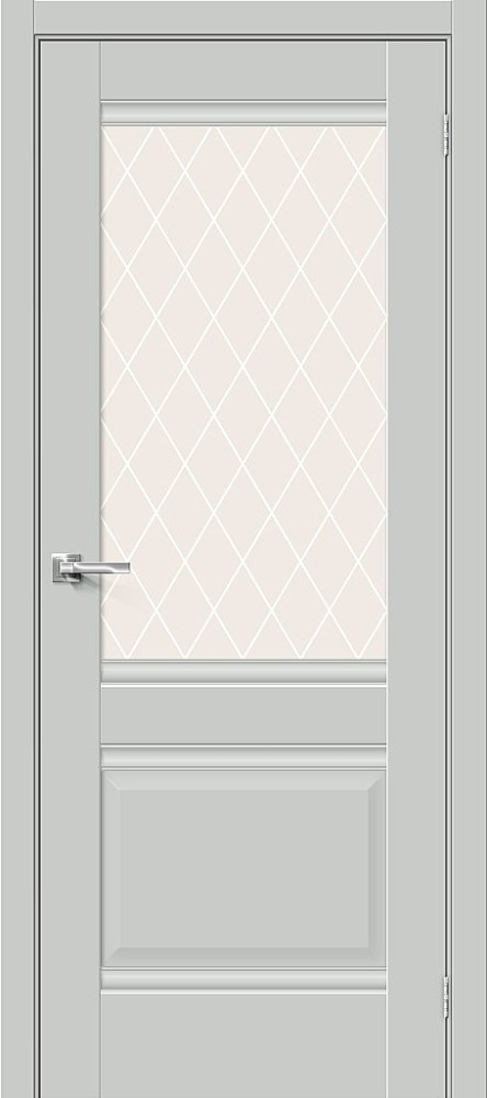 Межкомнатная дверь Прима-3 Grey Matt BR4670