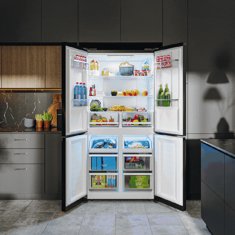 Товар Холодильник Холодильник  трехкамерный отдельностоящий LEX LCD505BlGID