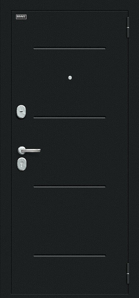 Товар Дверь Мило Букле черное/Bianco Veralinga BR4301