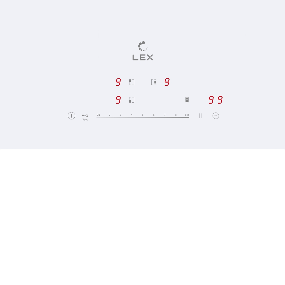 Товар Индукционная панель Варочная панель индукционная LEX EVI 631A WH