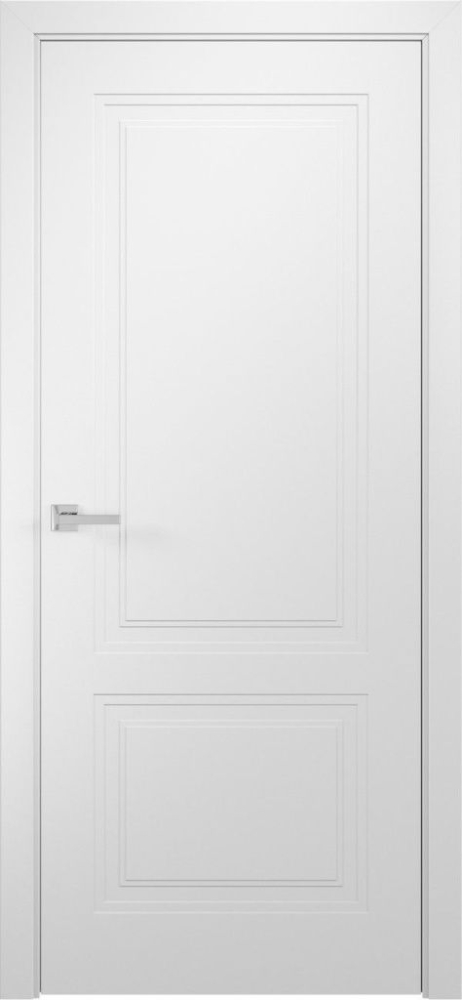Межкомнатная дверь Модель L-2.2 белая эмаль