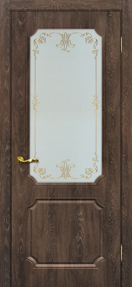 Межкомнатная дверь Сиена-4 Дуб корица