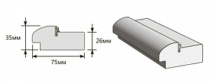 Товар Коробка Т 2050x70x35 (у,п) BRK3133