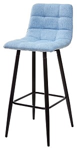 Барный стул SPICE TRF-10 небесно-голубой, ткань М-City MC61061