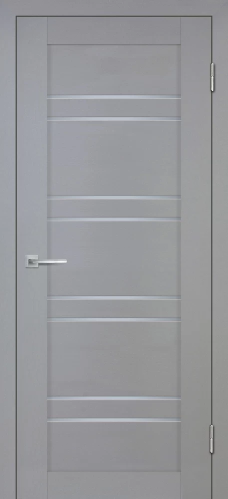 Межкомнатная дверь Деко-19 nanotex soft серый тик