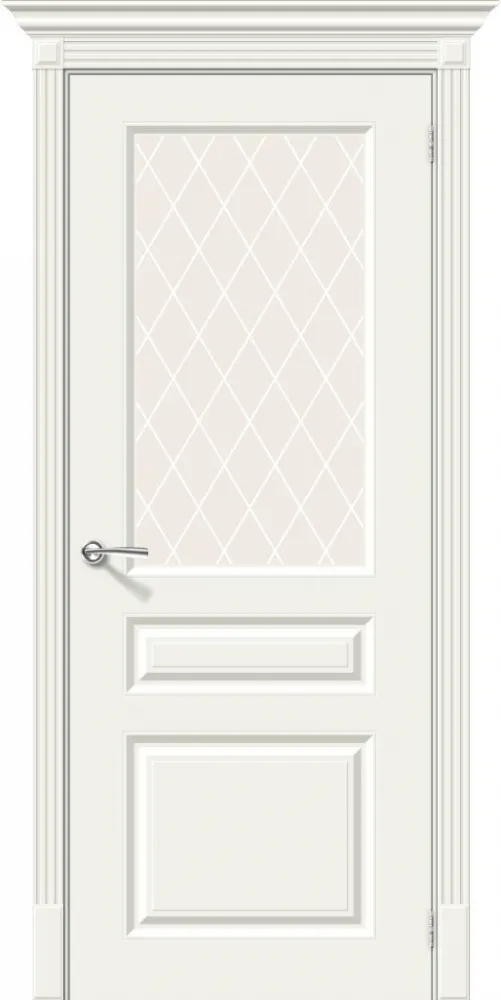 Фото Межкомнатная дверь Скинни-15.1 Whitey BR3088