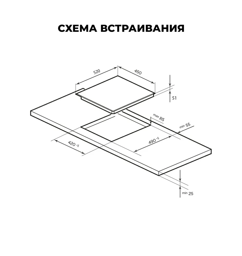 Товар Электрическая панель Варочная панель электрическая LEX EVH 430A BL