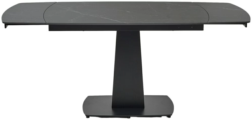 Товар Стол BALDE 120 MATT BLACK MARBLE SOLID CERAMIC / BLACK, ®DISAUR MC64096