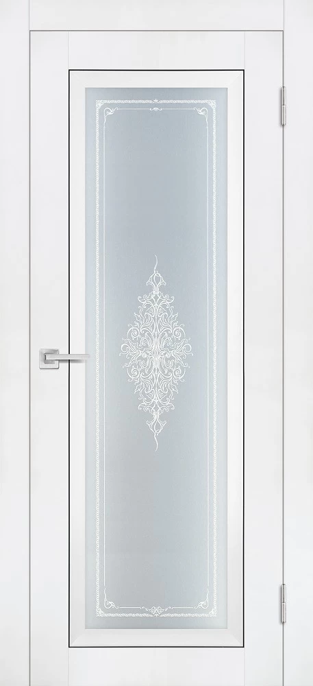 Межкомнатная дверь PST-25 белый бархат