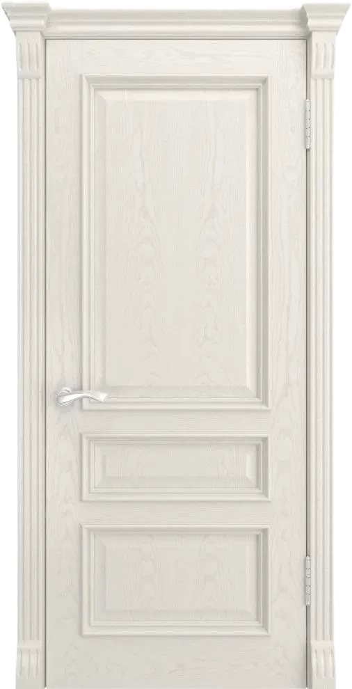 Межкомнатная дверь ГЕРА-2 (Дуб RAL 9010, дг, 900x2000)