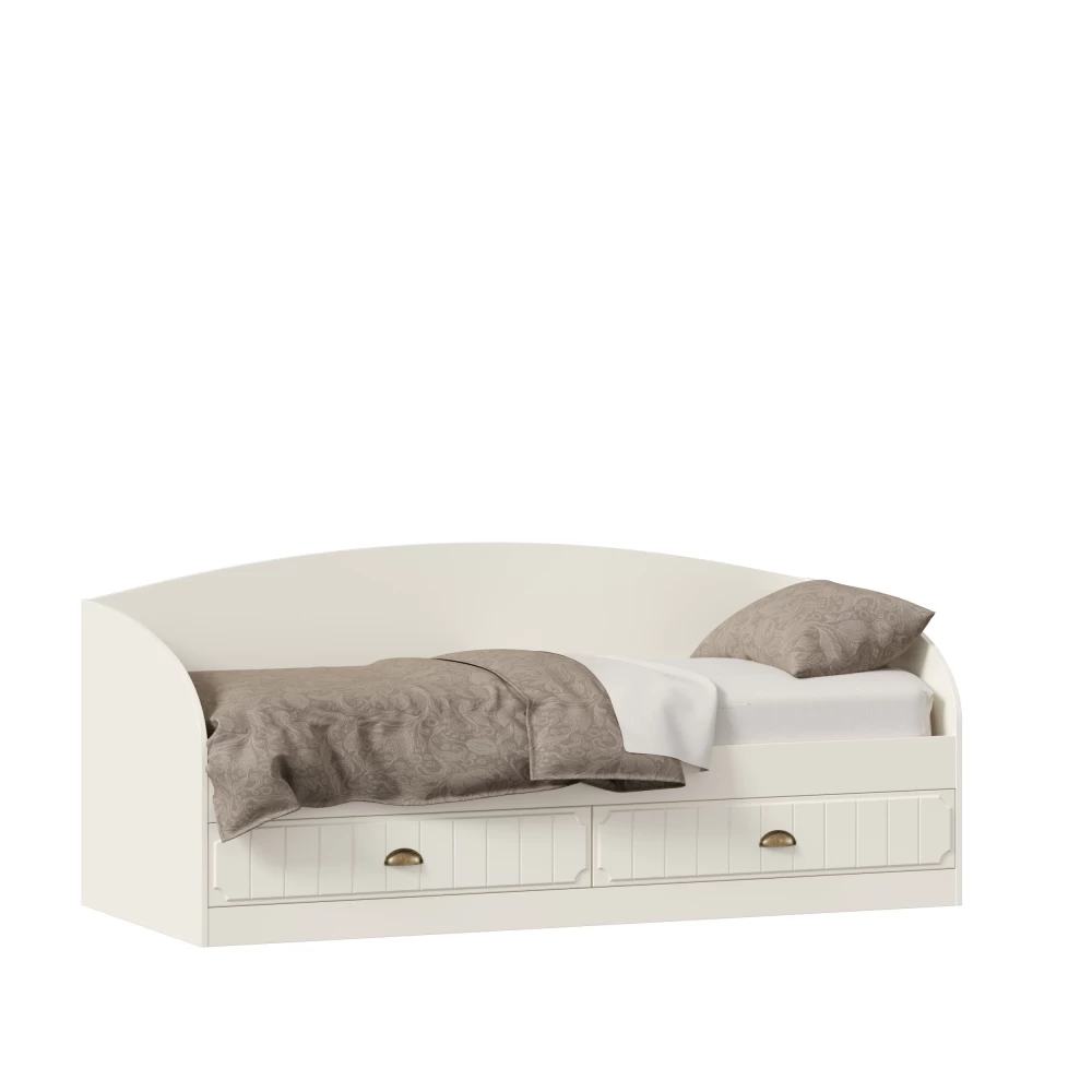 Диван-кровать с выдвижными ящиками Вилладжио (Алебастр) LD55748