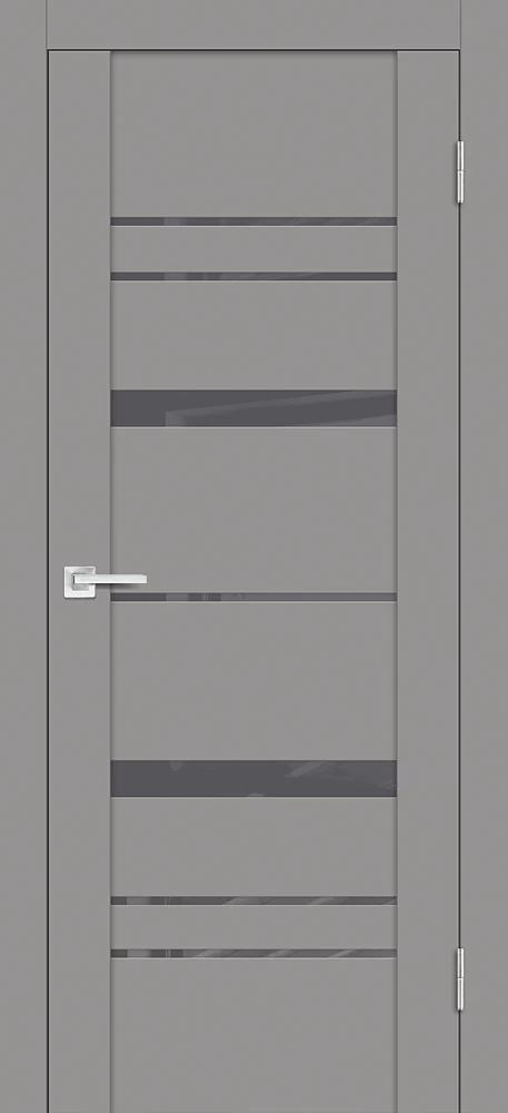 Межкомнатная дверь PST-2 серый бархат